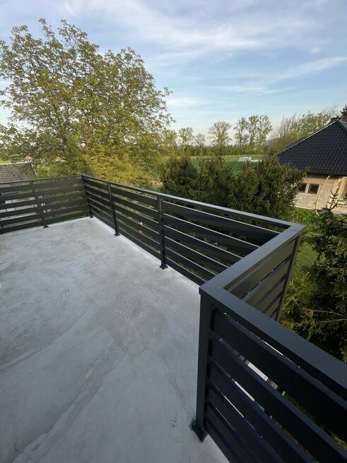 Balustrada Balkonowa Aluminiowa