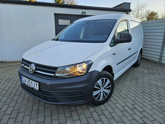 Volkswagen Caddy 2.0 TDI 102KM MAXI automat DSG zadbany BEZWYPADKOWY webasto LONG