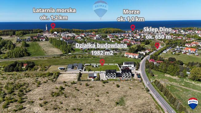 NIECHORZE-UZBROJONA DZIAŁKA BUDOWLANA