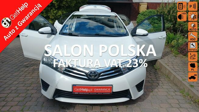 Toyota Corolla SALON POLSKA FV23% 1 WŁAŚCICIEL D4D KAMERA COFANIA 32.5 NETTO