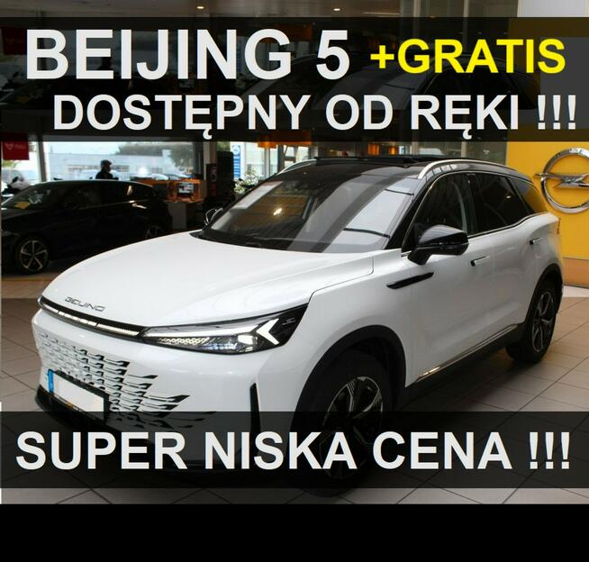 Baic Beijing 5 Luxury Comfort 177KM Automat Kamera 360 Panorama Cena z lakierem !