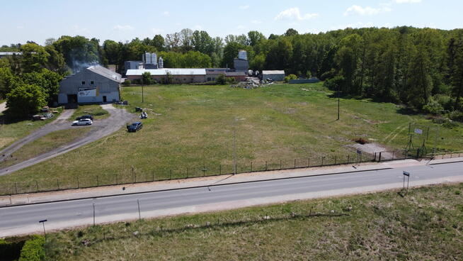 Ogrodzona działka rolna w użytkowanie