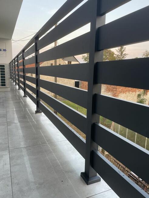 Balustrada Aluminiowa Balkonowa