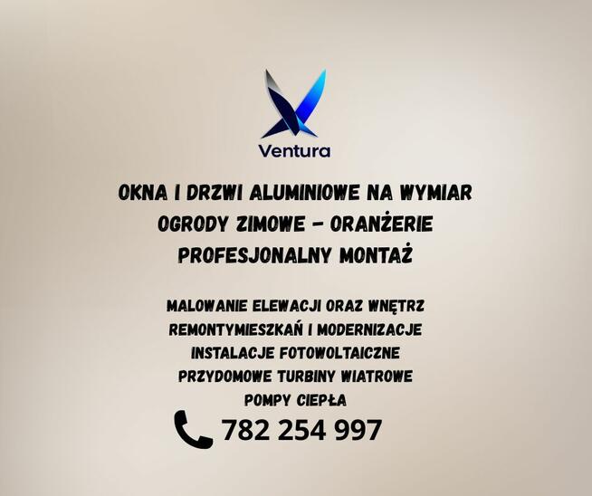 Okna i Drzwi Aluminiowe | Ogrody Zimowe – Ventura
