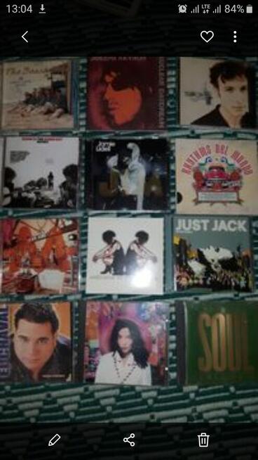 Płyty cd z muzyką różnych rodzajów