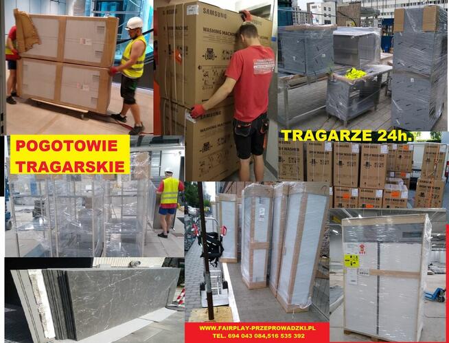 FAIRPLAY-PRZEPROWADZKI transport TRAGARZE wywóz mebli AGD ta