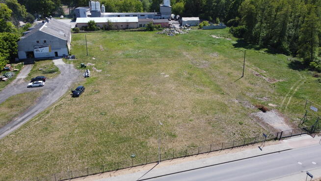 Ogrodzona działka rolna w użytkowanie