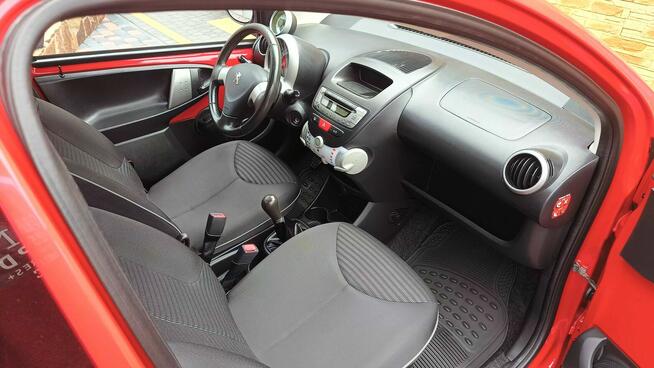 PEUGEOT 107 LIFT • 2013r. • 5 DRZWI • 1 WŁ • BENZYNA • KLIMA