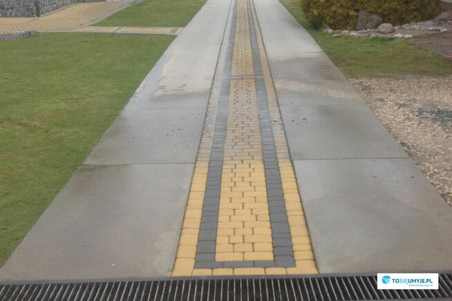 Mycie, czyszczenie kostki brukowej, granitowej WOJNICZ