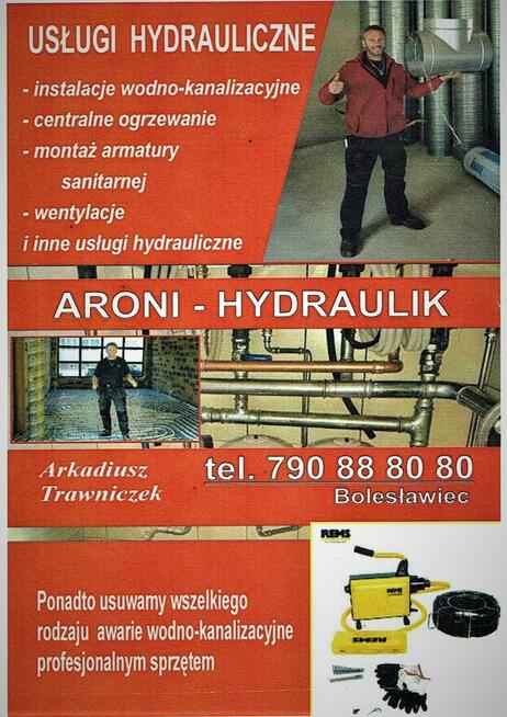 Usługi Hydrauliczne , Aroni - HYDRAULIK
