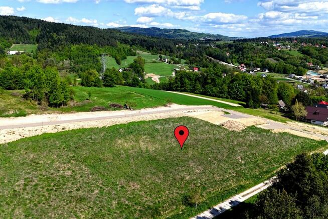 Piękna działka z wydaną WZ ul. Promienna Nowy Sącz