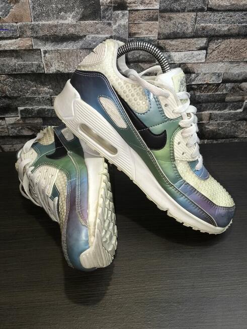 Nike Air Max 90 20 Gs Ct9631-100 Damskie Buty Sportowe
