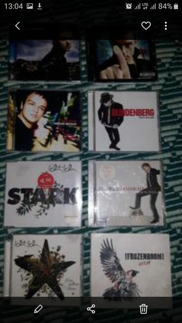 Płyty cd z muzyką różnych rodzajów