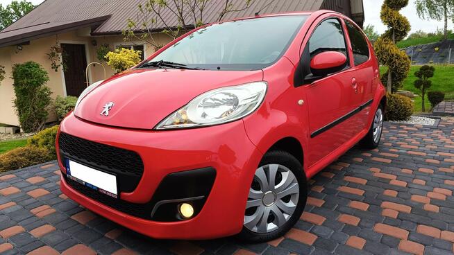 PEUGEOT 107 LIFT • 2013r. • 5 DRZWI • 1 WŁ • BENZYNA • KLIMA