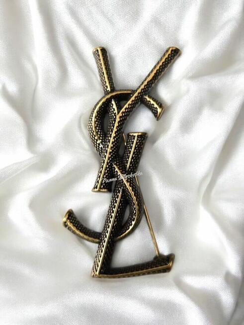Broszka YSL Yves Saint Laurent cudo