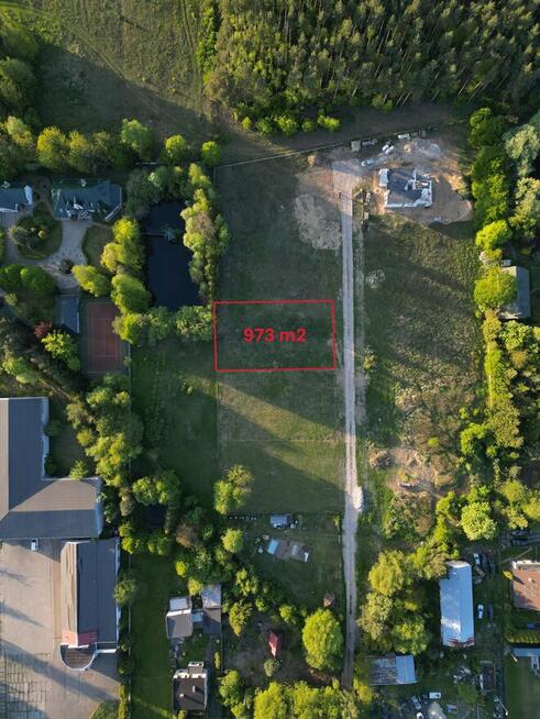 Działka budowlana 10km od POZNAŃ 60m od lasu BUGAJ