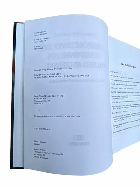 Współczesny słownik angielsko – polski i polsko - angielski,