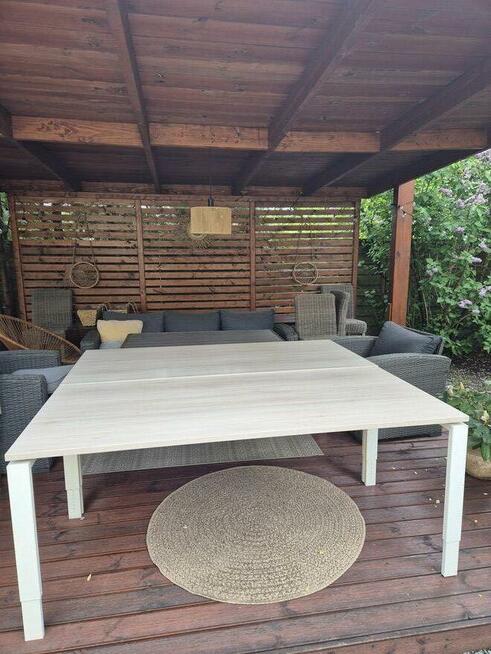 Biurko blat w kolorze drewna