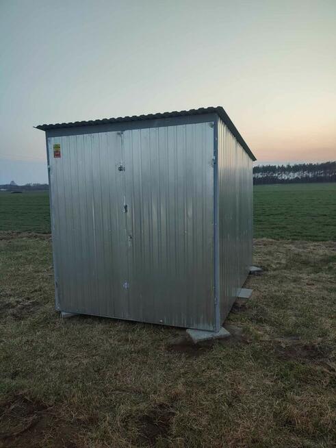 GARAŻE BLASZANE 2x3 W 2 GATUNKACH LUBUSKIE
