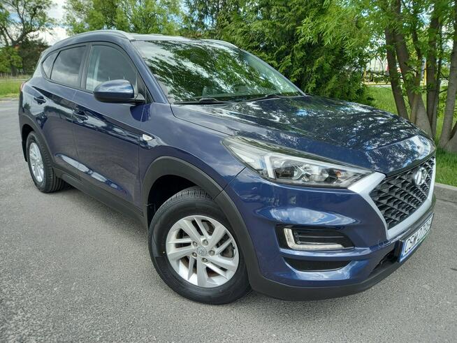 Hyundai Tucson 1.6Benz 132KM Ledy Duża Navi Kamera Bardzo Zadbany Bezwypadkowy Zarej.
