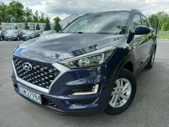 Hyundai Tucson 1.6Benz 132KM Ledy Duża Navi Kamera Bardzo Zadbany Bezwypadkowy Zarej.