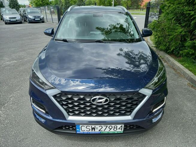 Hyundai Tucson 1.6Benz 132KM Ledy Duża Navi Kamera Bardzo Zadbany Bezwypadkowy Zarej.