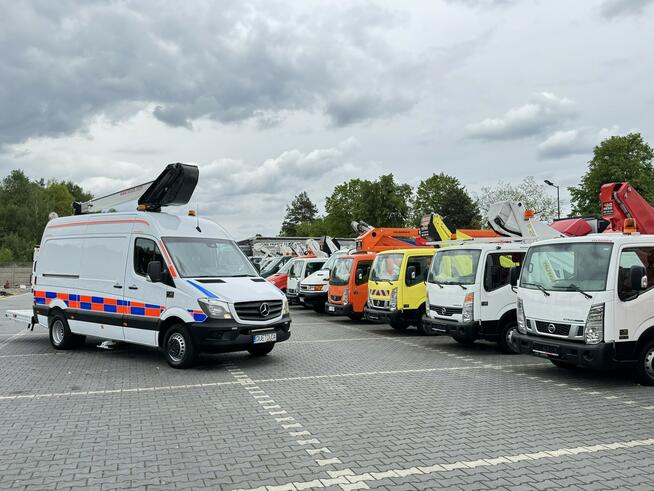 Mercedes Sprinter Zwyżka Podnośnik Koszowy KLUBB K42P UDT WUMAG GSR Wysokość Podnoszenia 15m 100% SP