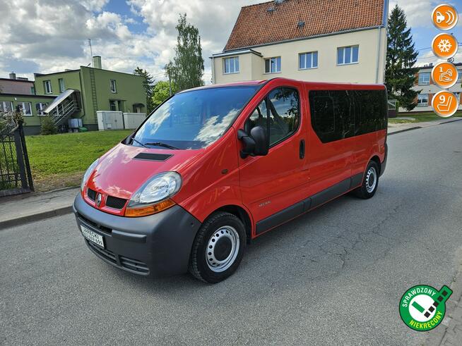 Renault Trafic Zarejestrowany Zdrowy Zadbany  Długi Klima Nawiewy Tył 1Wł Po Serwisie