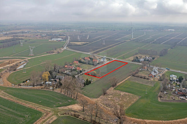 Działka rolna Dziewięć Włók gm. Pruszcz Gdański,