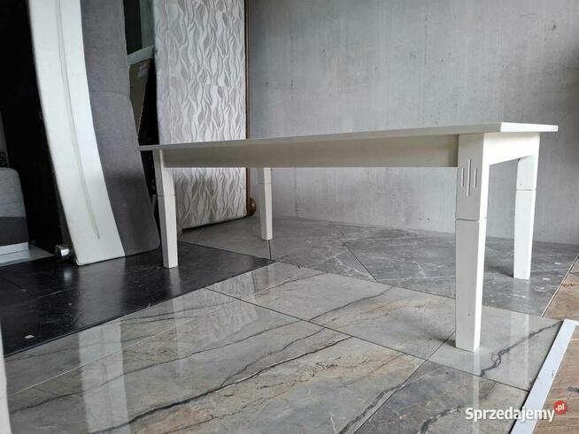 Ława Drewniana Kolor Biały