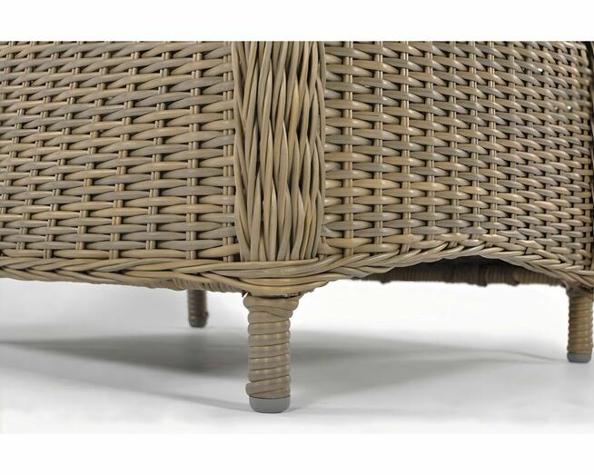 Fotel Ogrodowy SONATA z Podnóżkiem Technorattan + Gratis