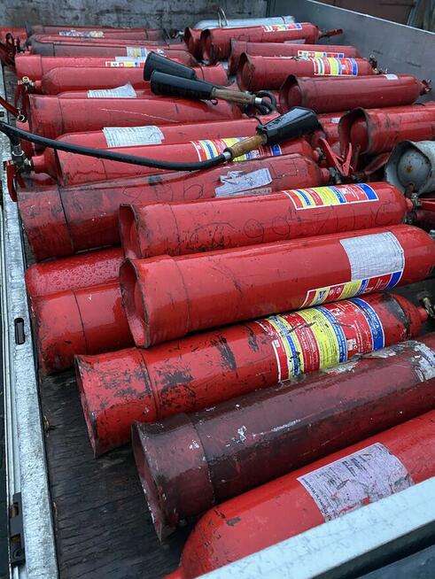 Skup gaśnic śniegowych, skup butli po gazach technicznych