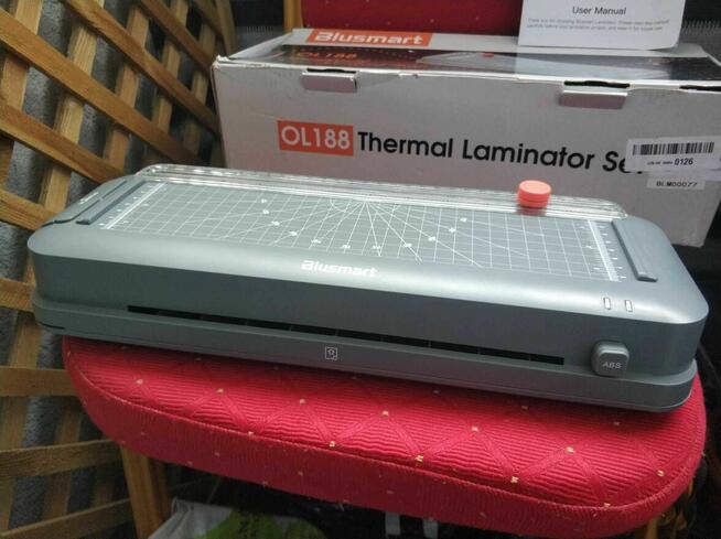 Laminator Urządzenie do Laminowania Gilotyna papier termiczn