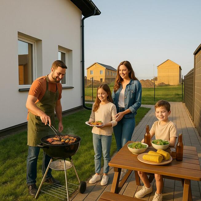 Segment dwupoziomowy Wólka Kosowska 4 pokoje duży ogródek