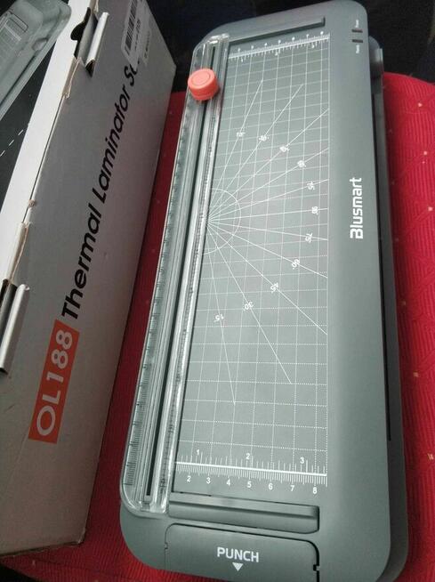 Laminator Urządzenie do Laminowania Gilotyna papier termiczn