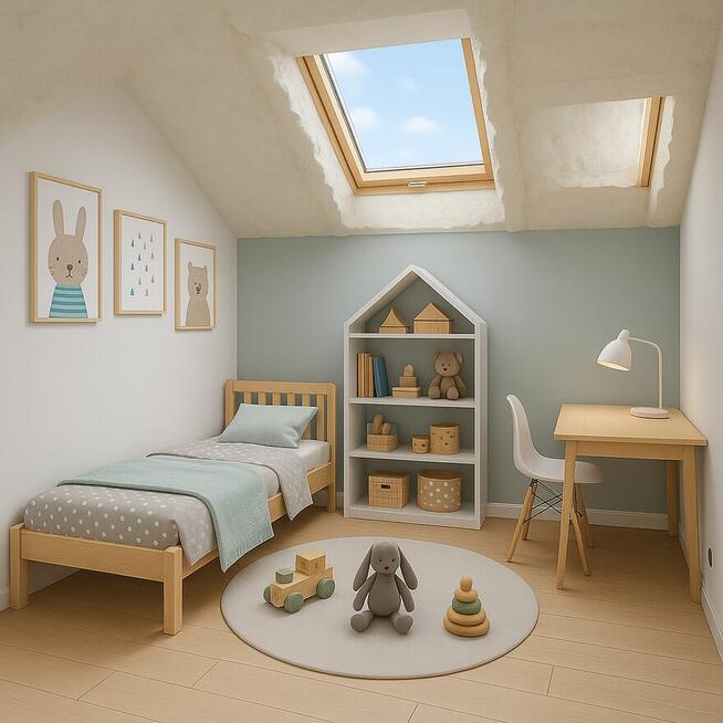 Segment dwupoziomowy Wólka Kosowska 4 pokoje duży ogródek