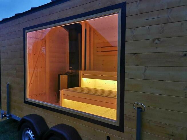 Wynajem sauna i balia mobilna Wilkanów