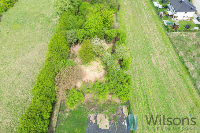 Działka budowlana Łomianki Dolne gm. Łomianki, Łużycka