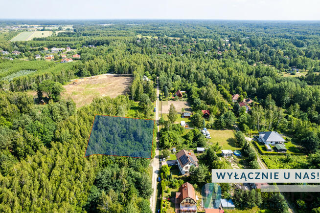 Działka inwestycyjna Kamionka gm. Radziejowice, Podleśna