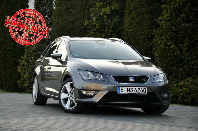 Seat Leon 2.0TDI(184KM)*FR*Radar ACC*Skóry*Duża Navi*Klimatronik*F1*Alu17"ASO