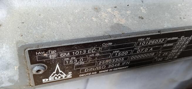 Agregat prądotwórczy PRAMAC GSW 170 silnik DEUTZ