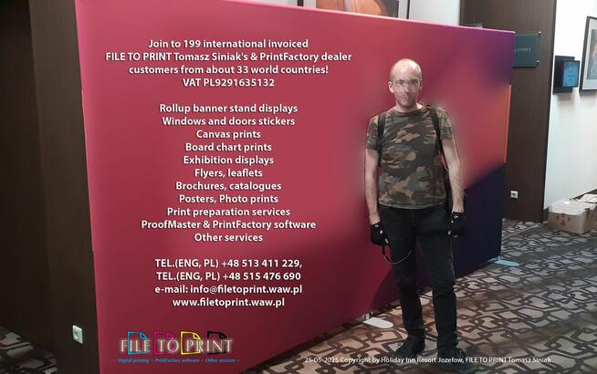 Druk wielkiformat Large format printing PrintFactorysoftware