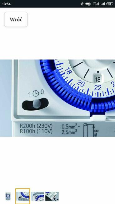 Zegar Analogowy mechaniczny przełącznik czasowy Przekaźnik