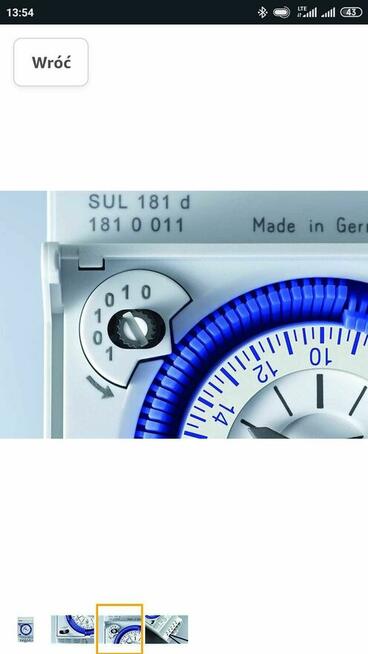 Zegar Analogowy mechaniczny przełącznik czasowy Przekaźnik