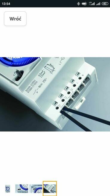 Zegar Analogowy mechaniczny przełącznik czasowy Przekaźnik