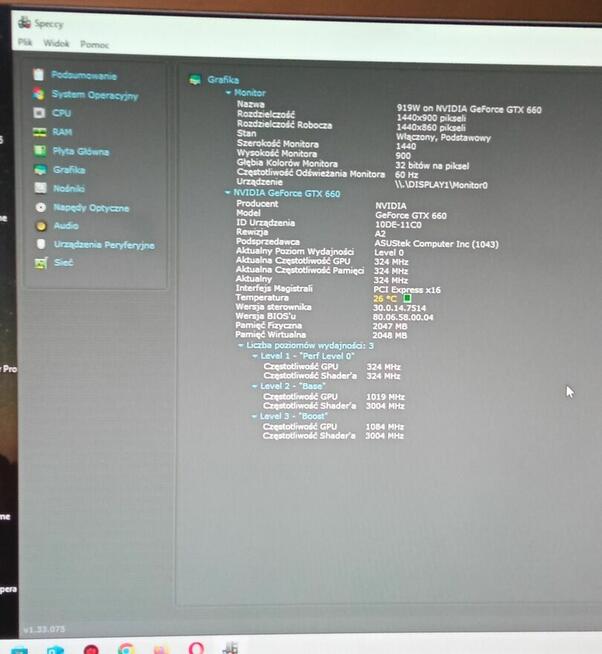 Komputer HP Z440 TOWER XEON E5-2640 v3 8x3.40GHz DDR4 32GB