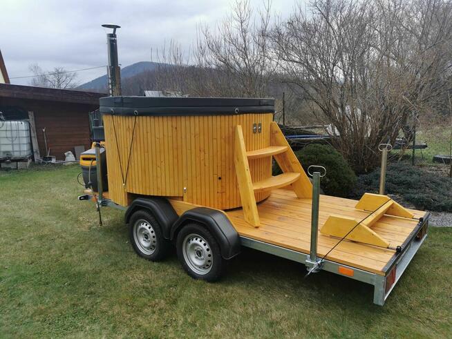 Wynajem sauna i balia mobilna Wilkanów