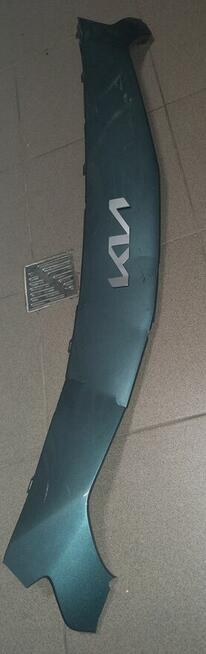 Nowe logo kia kn srebrne atrapa przod chromowane chrom