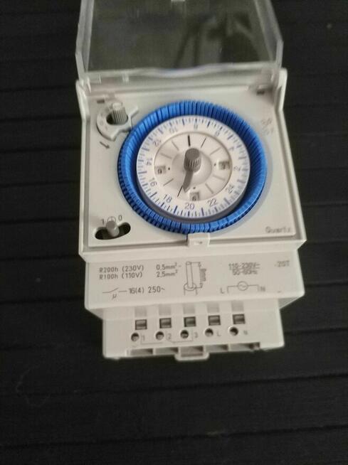 Zegar Analogowy mechaniczny przełącznik czasowy Przekaźnik