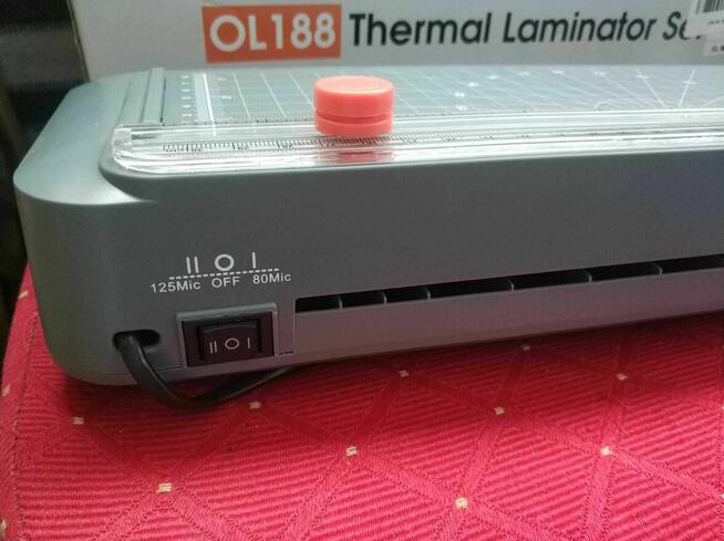 Laminator Urządzenie do Laminowania Gilotyna papier termiczn